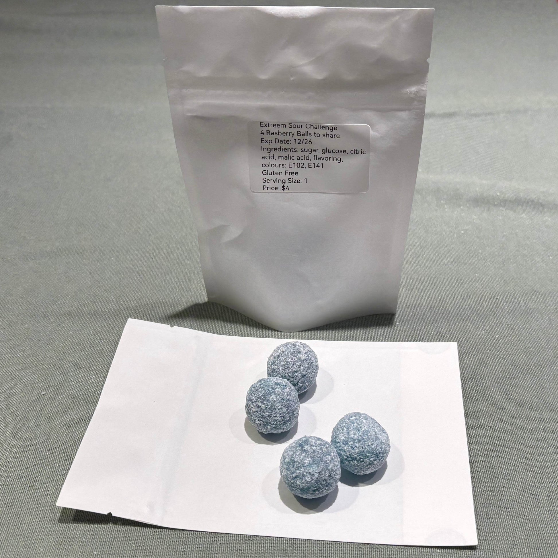 Extreem Sour Challenge - - The Puntique