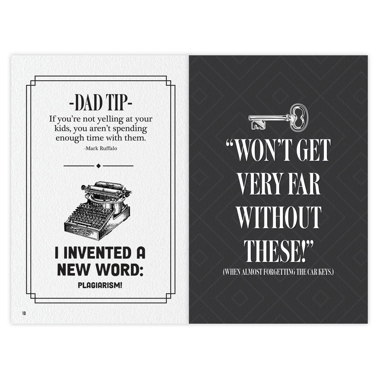 DADisms Book: Wit, Wisdom and Humor 6x9 Softcover Book - - The Puntique