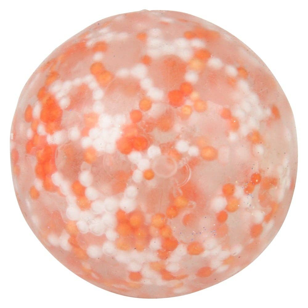 1.6" Squish Sticky Beaded Orbs Squishy Toy 24ct - LLB Toys - - The Puntique
