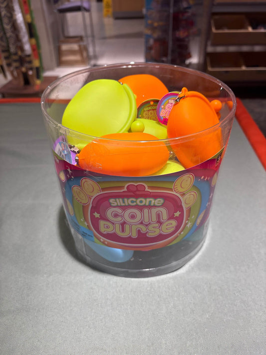 Silicone Coin Purse 3.5 in - The Toy Network