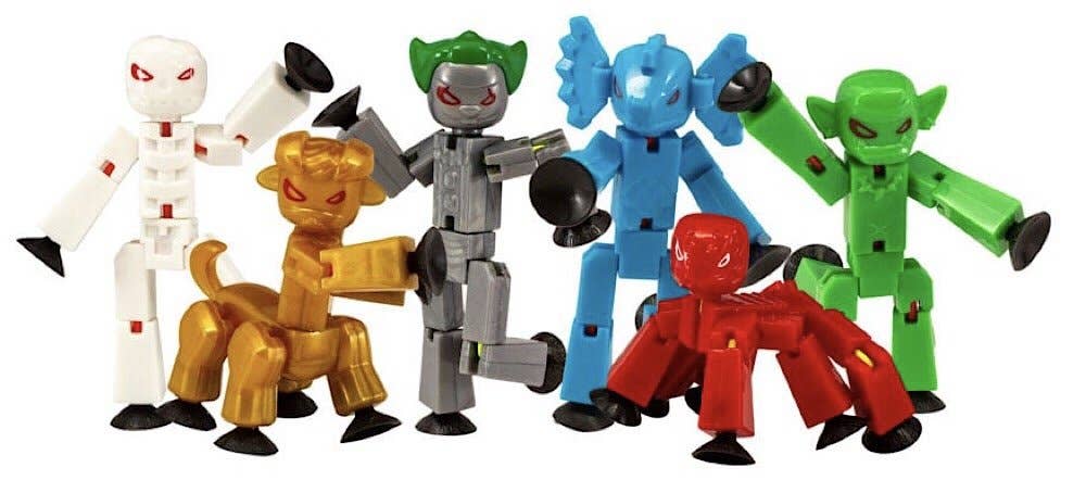 Zing StikBot Monsters - Sticky Posable Monster Action Figure - - The Puntique