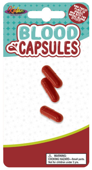 Blood Capsule Gag + Prank Item - Kalan