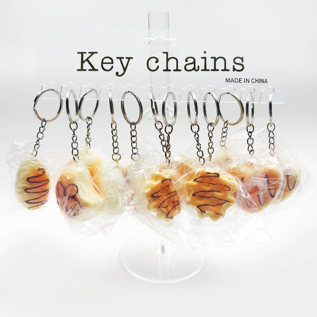 Addicting Slow Rising Bread Squishy Keychains - - The Puntique