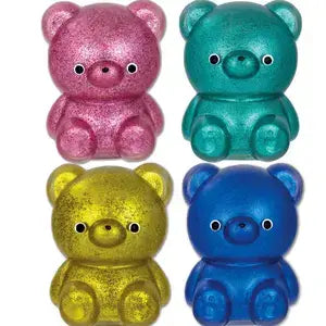 Glitter Squish Bear Sensory Toys - - The Puntique
