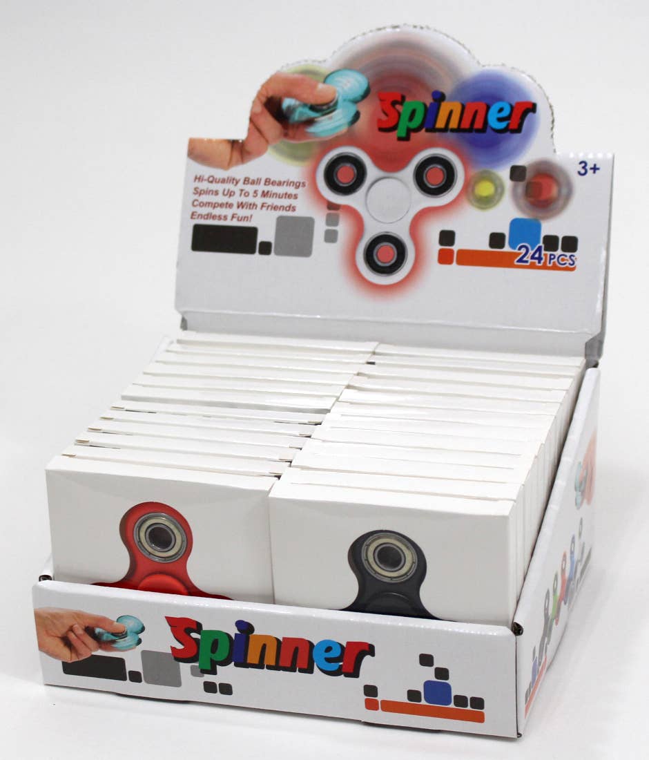 Fidget Spinners with Display Box – Stress Relief Toys - - The Puntique