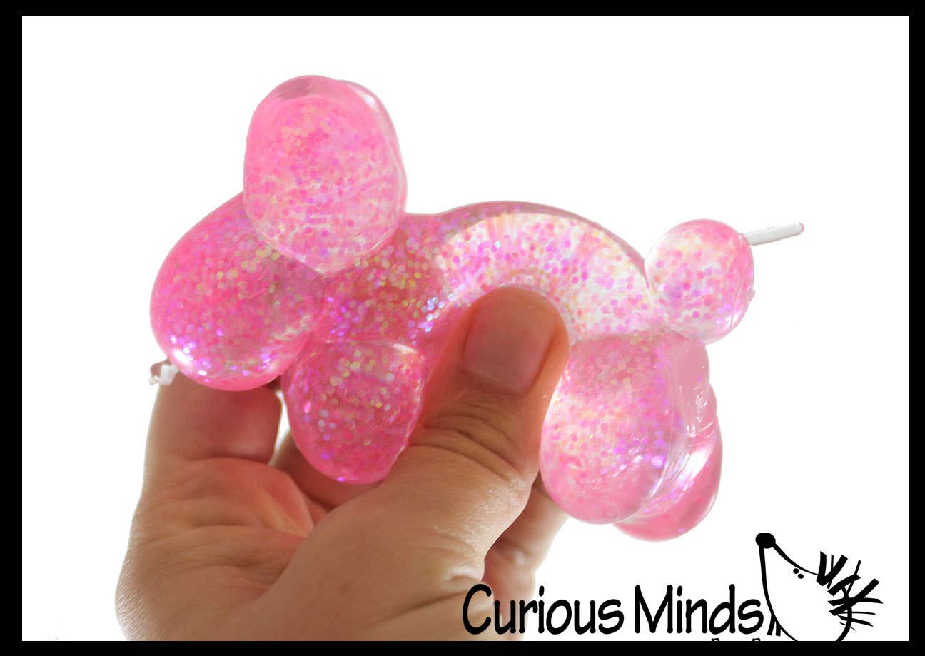 1 Sugar Balloon Dog Ball Bag - Thick Glue/Gel Syrup Molasses - - The Puntique