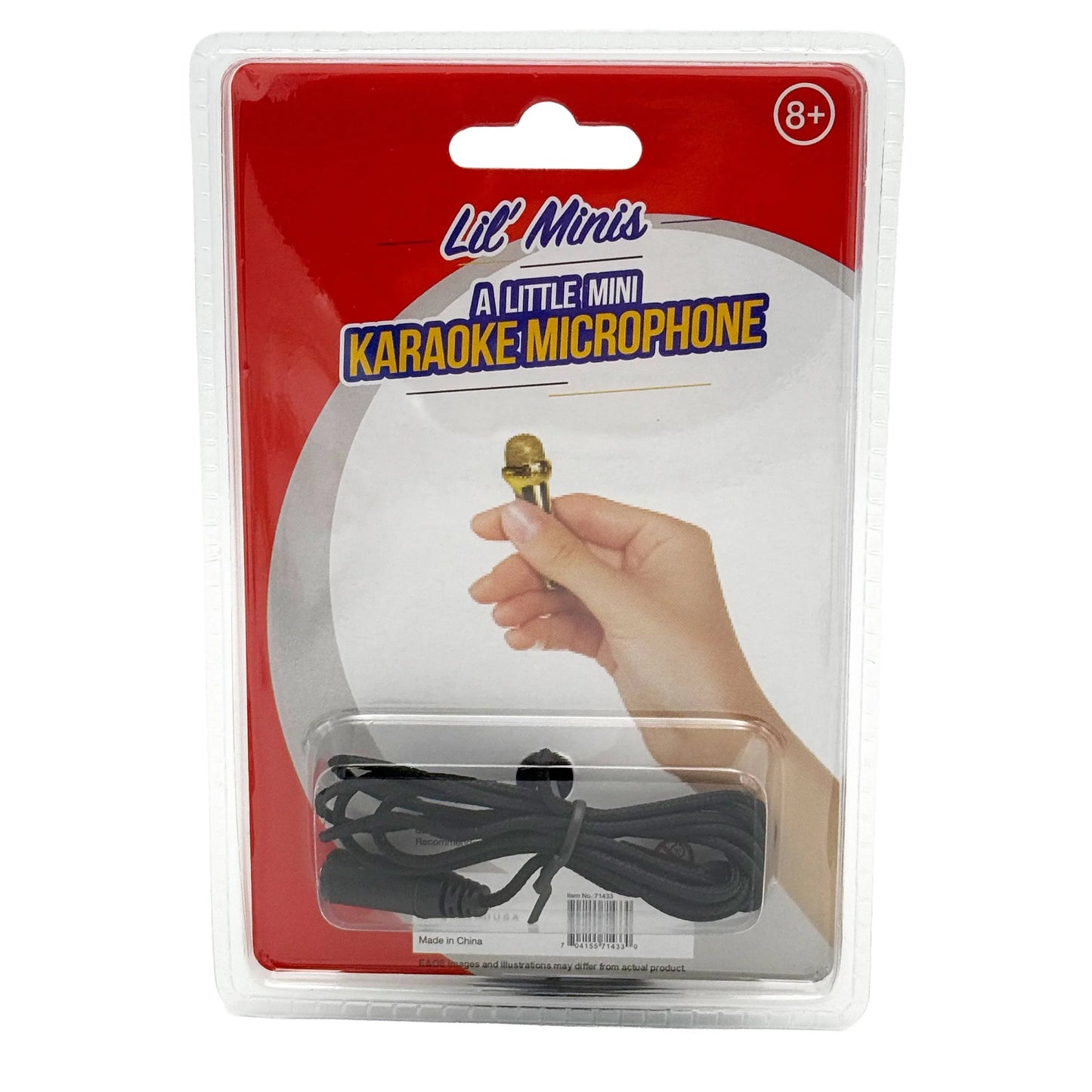 Mini Microphone - Novelty Gag Tiny Working Microphone - - The Puntique