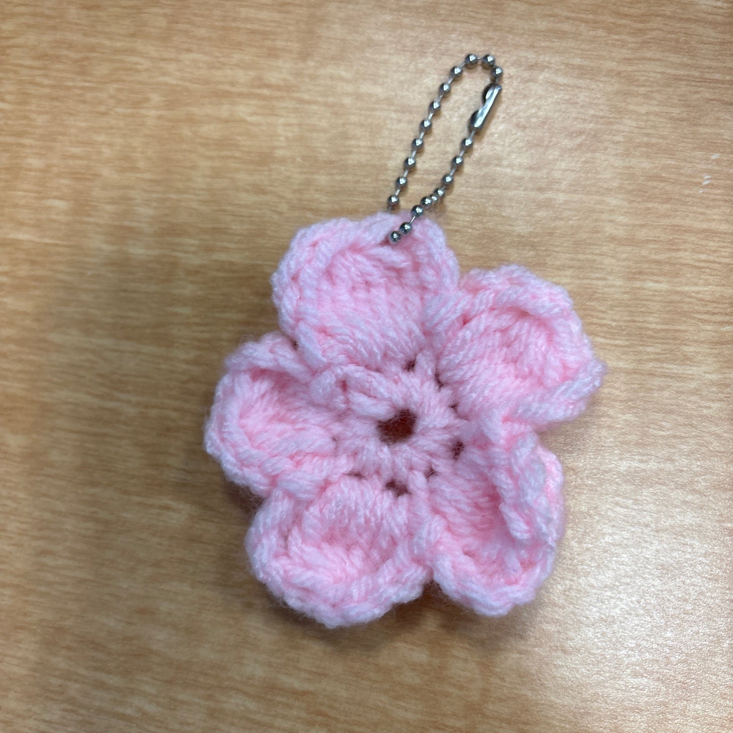 Knit Flower Keychain - - The Puntique