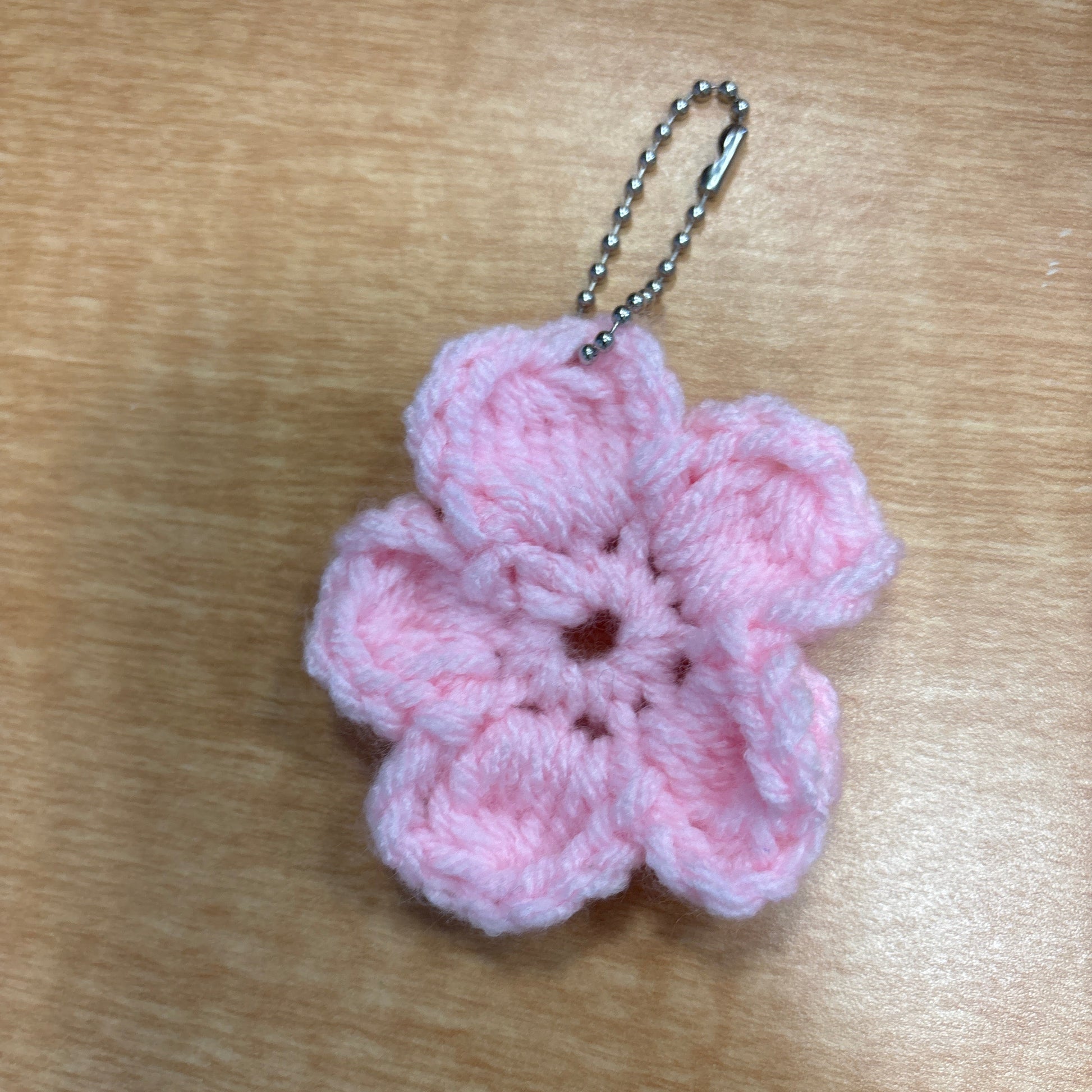 Knit Flower Keychain - - The Puntique