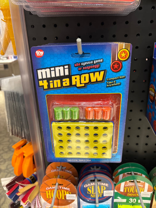 4" Four In A Row Game - - The Puntique