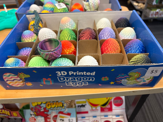 Tiny 3D Printed Dragon and Egg - - The Puntique