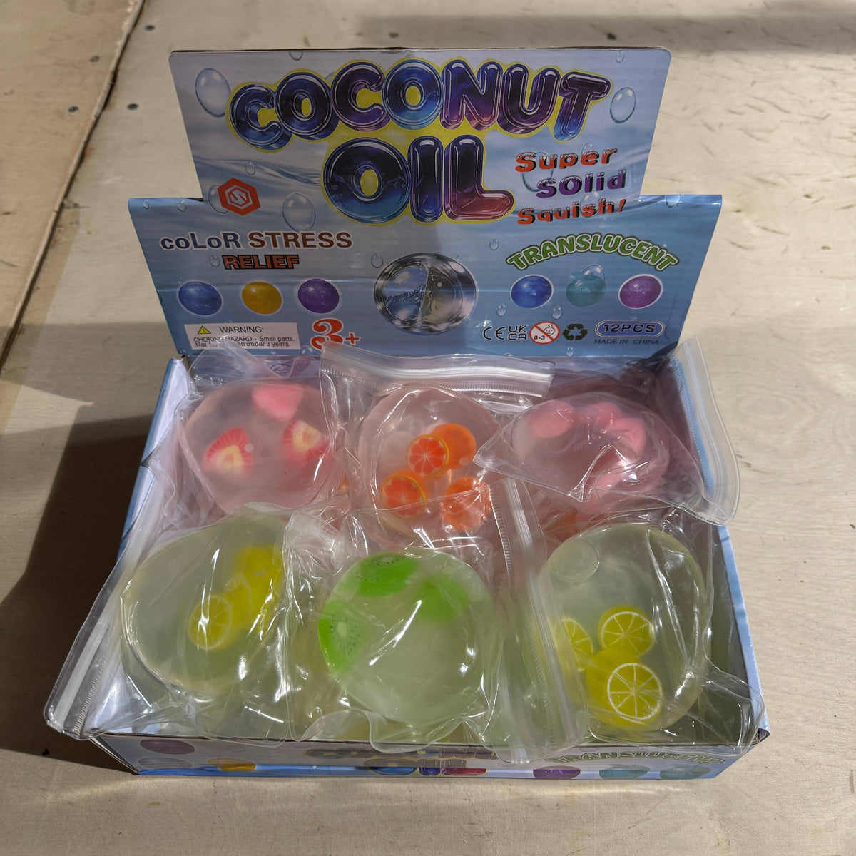 Coconut Oil Mixed Fruit Squishy - - The Puntique