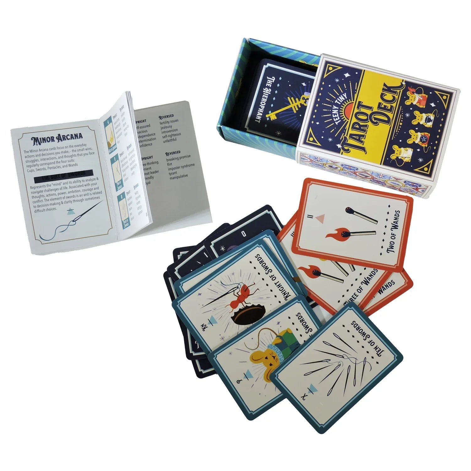 Tiny Toys - Teeny Tiny Tarot Deck - - The Puntique