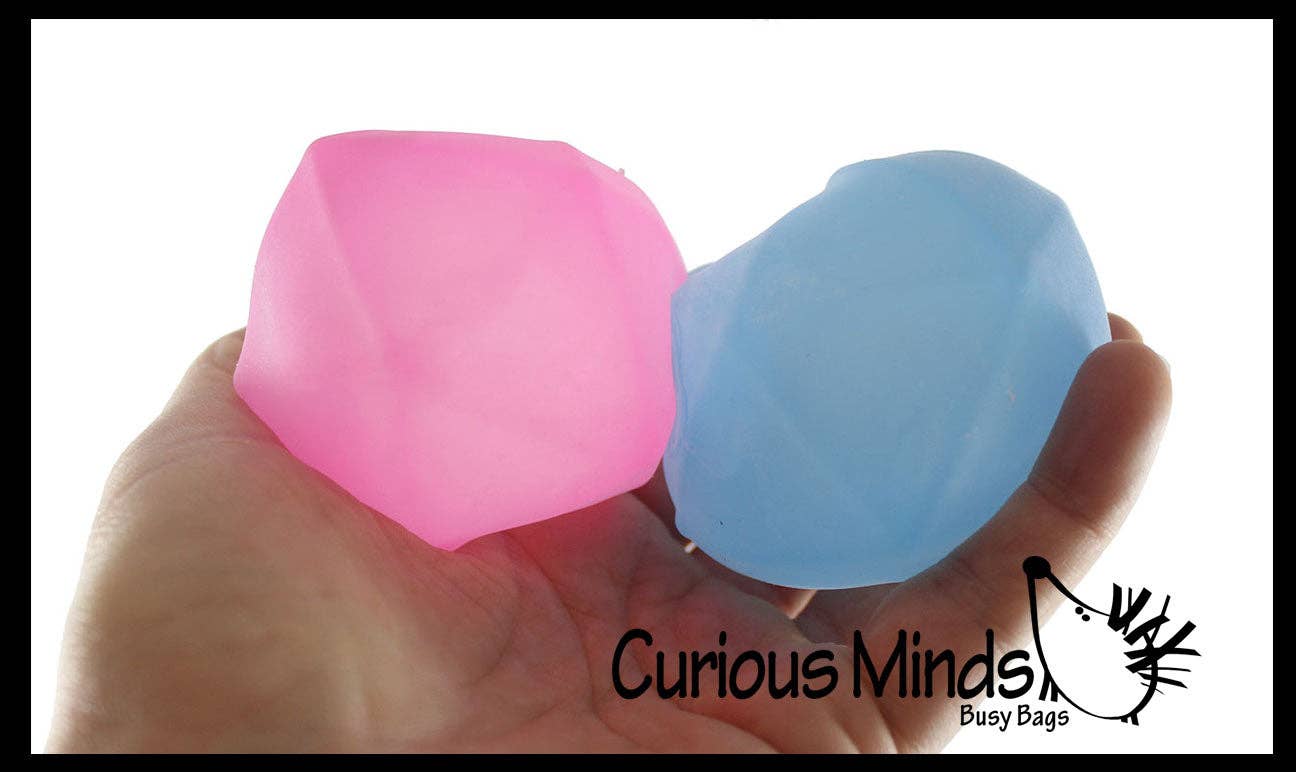 1 Sugar Diamond Shaped Ball - Thick Glue/Gel Syrup - - The Puntique