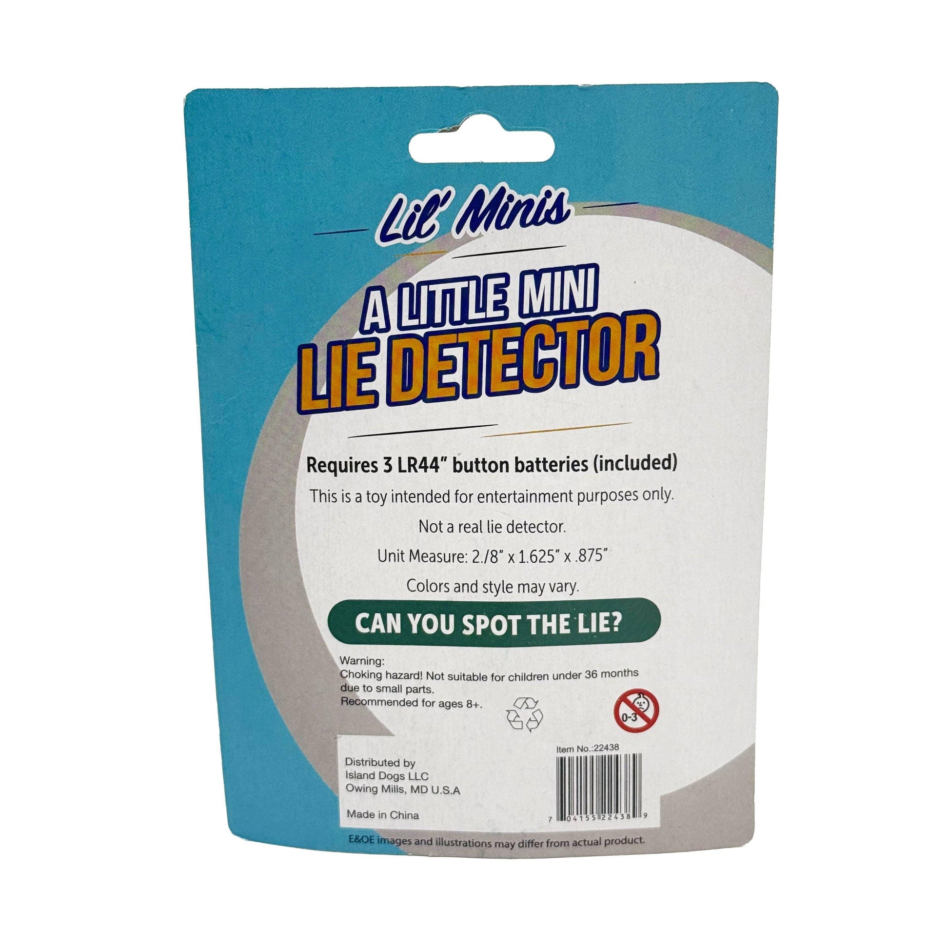 Mini Lie Detector - Prank Gift Keychain for Detecting Lies - - The Puntique