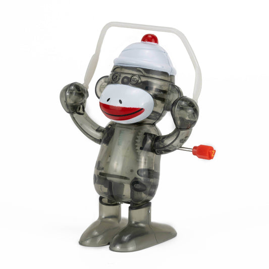 California Creations - Z WindUps Jump Roping Sock Monkey, Skippy - California Creations