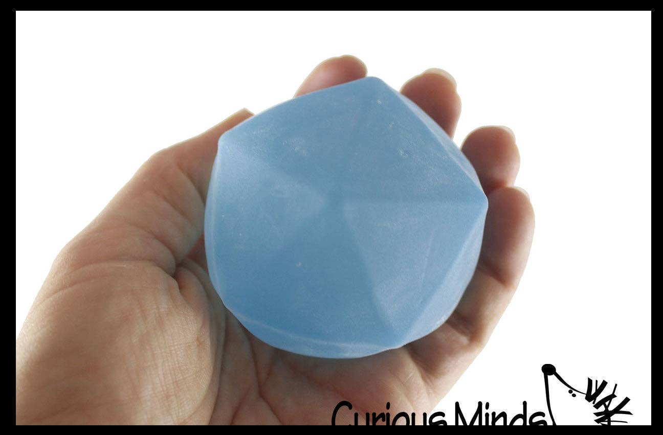 1 Sugar Diamond Shaped Ball - Thick Glue/Gel Syrup - - The Puntique