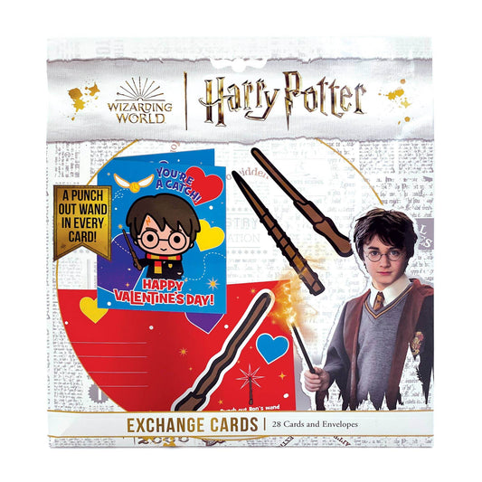 Paper House Productions - Harry Potter Valentine Cards - Harry Potter Wands - Paper House Productions