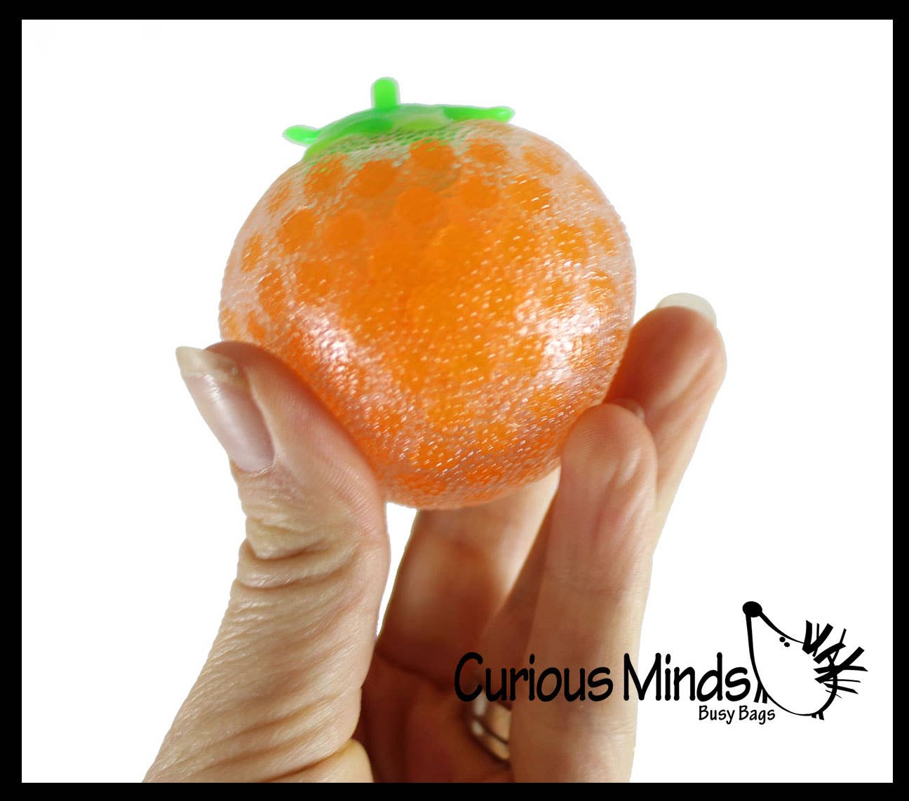 1 Fruit Water Bead Filled Squeeze Stress Balls - - The Puntique