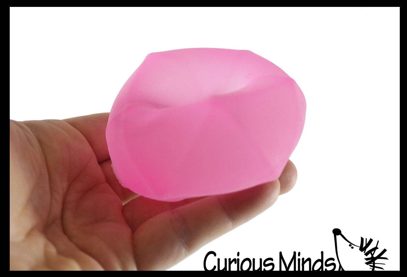 1 Sugar Diamond Shaped Ball - Thick Glue/Gel Syrup - - The Puntique