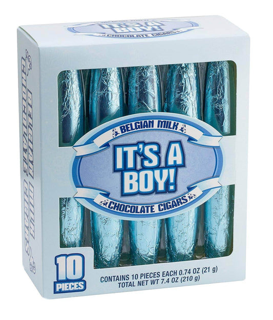 Alberts Belgian Milk It's A Boy 10 Count Box - Long Island Candy Factory