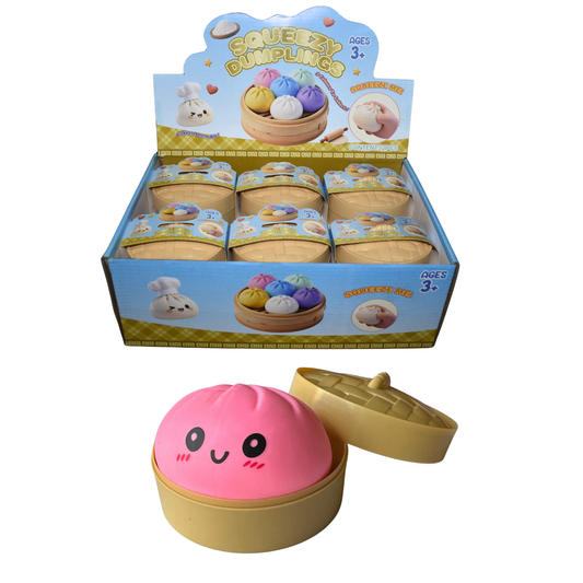 Squeezy Dumpling Toy (Assorted Colors)