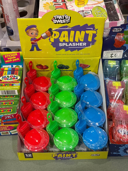 DOVELI PAINT SPLASHER CANDY ASSORTED 1.1 OZ - Nassau Candy