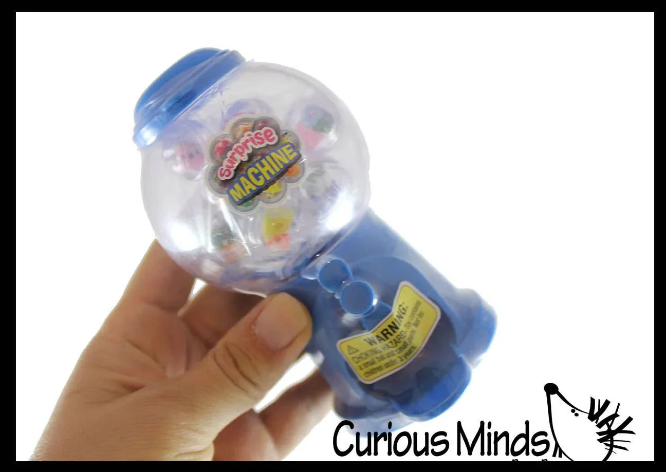1 Tiny Gumball Machine with Capsule Toys - Cute Mini Machine - - The Puntique