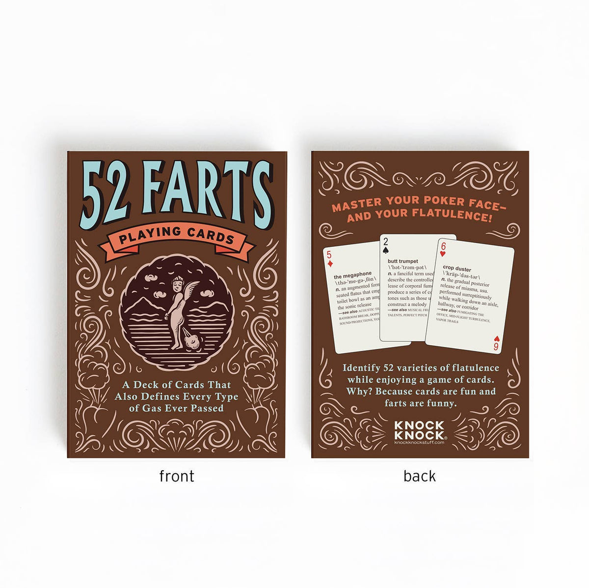 52 Farts Playing Cards Deck - - The Puntique