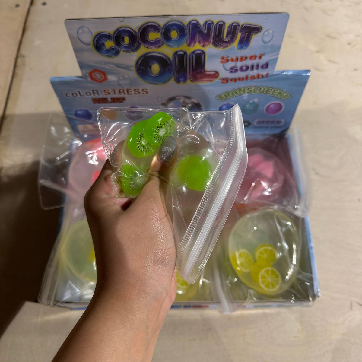 Coconut Oil Mixed Fruit Squishy - - The Puntique