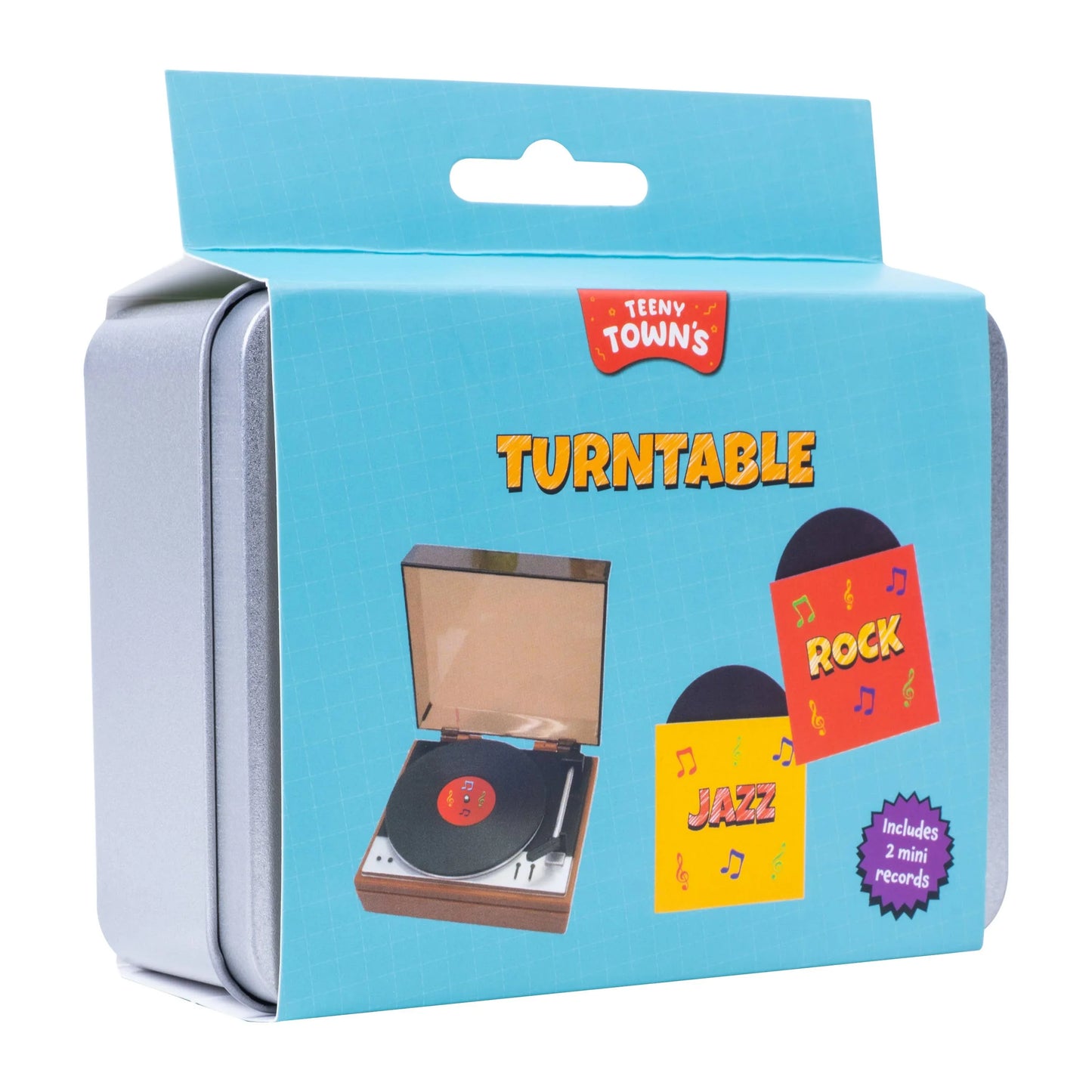 Teeny Town Turntable – Mini Retro Music Toy - - The Puntique