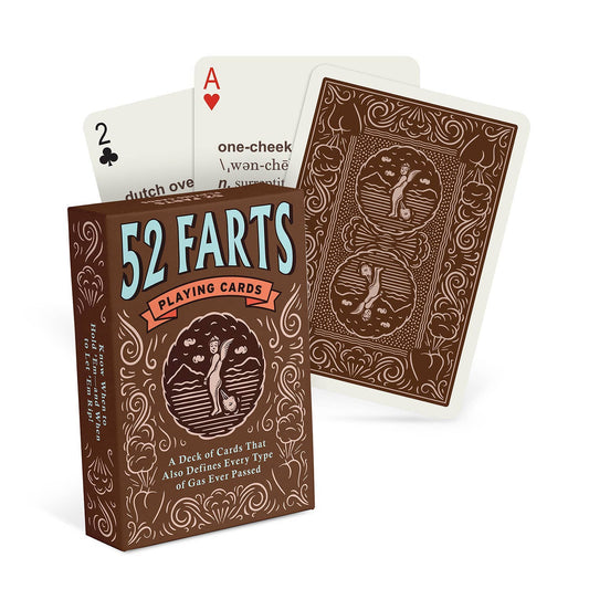 52 Farts Playing Cards Deck - - The Puntique
