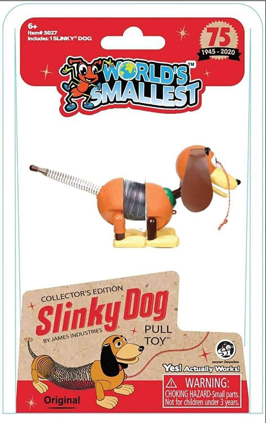 World's Smallest Slinky Dog Toy - Super Impulse USA