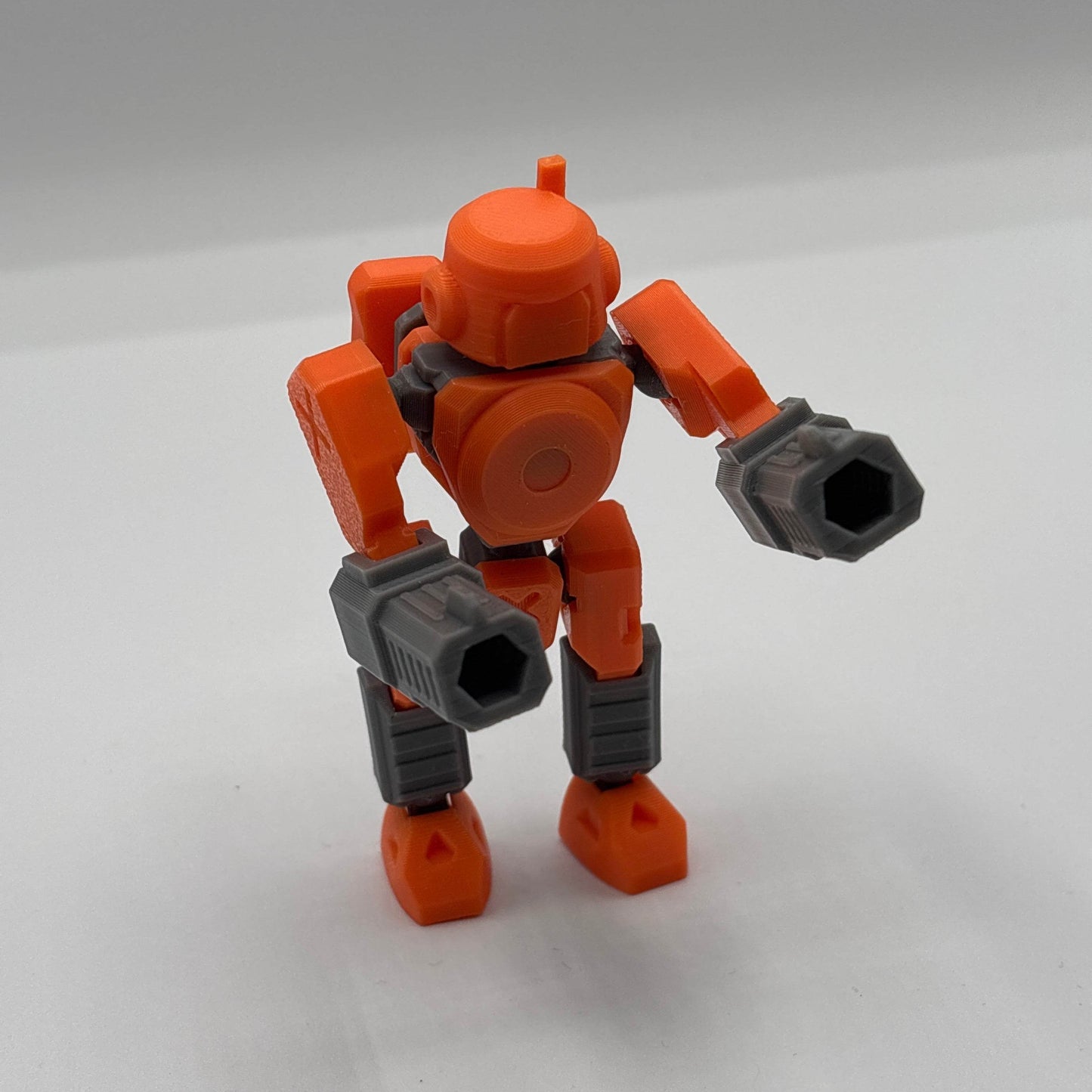 3D Printed Mech - Standing Tanker - The Puntique