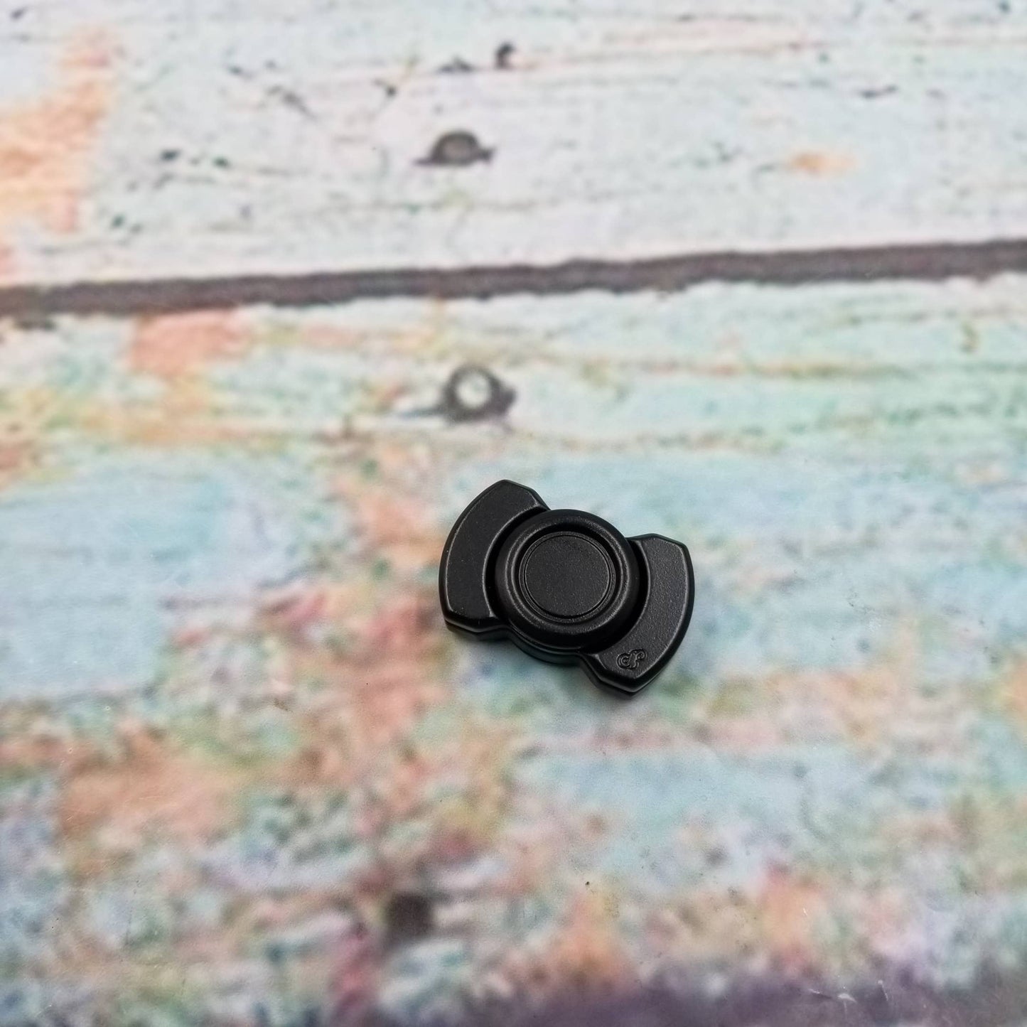 Pressing Rotating Gyro Fingertip Toy Fidget Toys - Black - The Puntique