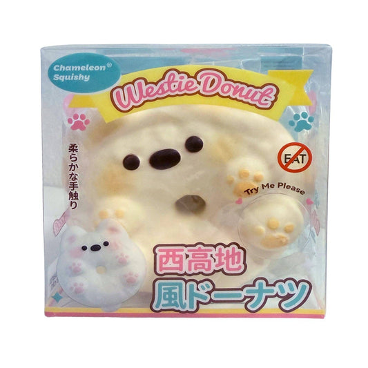 Westie Donut Ultra Squishy – Slow Rebound - - The Puntique
