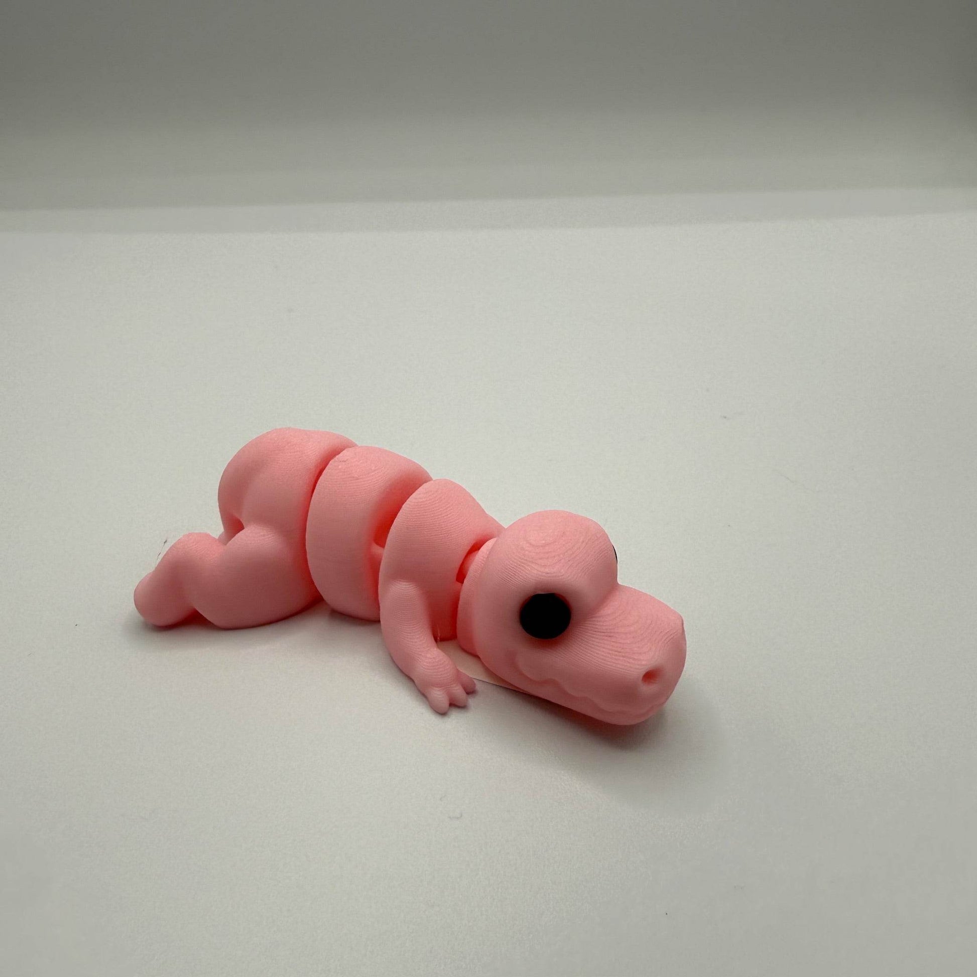 Medium 3D Figures POS - Pink T-Rex - The Puntique