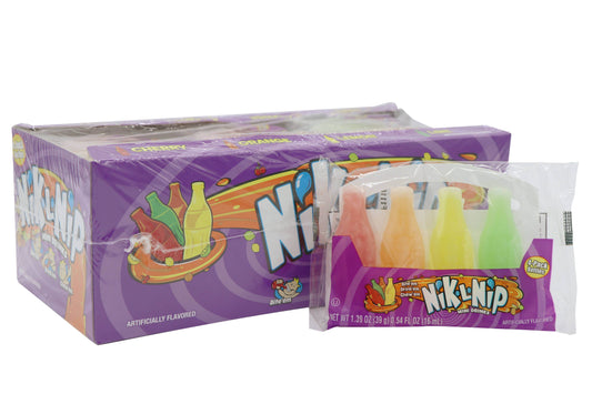 Nik-L-Nip 4 pack 1.39oz Candy - Grandpa Joe's Candy Shop