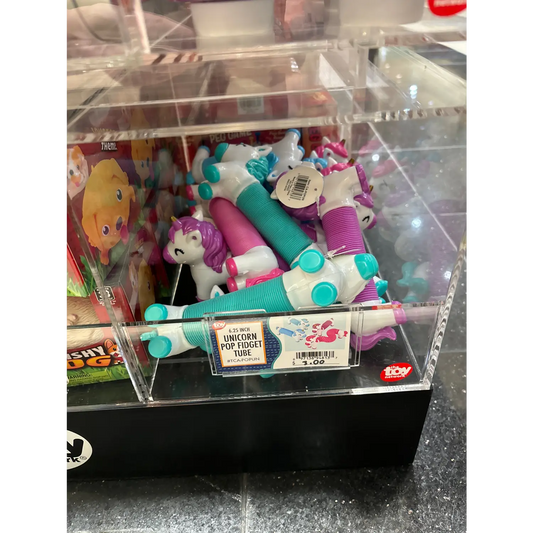 6.25" UNICORN FIDGET POP TUBE - Lunar Squirrel’s Puntique