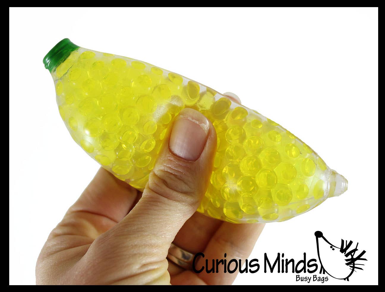 1 Fruit Water Bead Filled Squeeze Stress Balls - - The Puntique