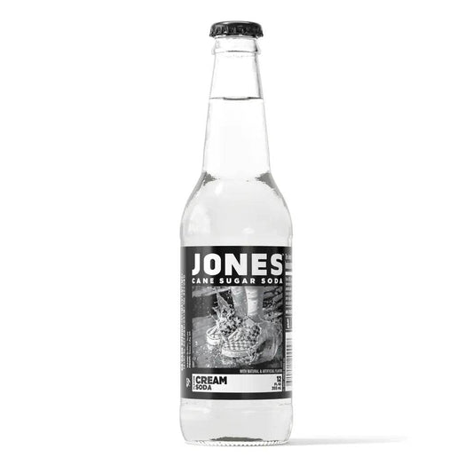 Jones Cream Cane Sugar Soda - Grandpa Joe's Candy Shop