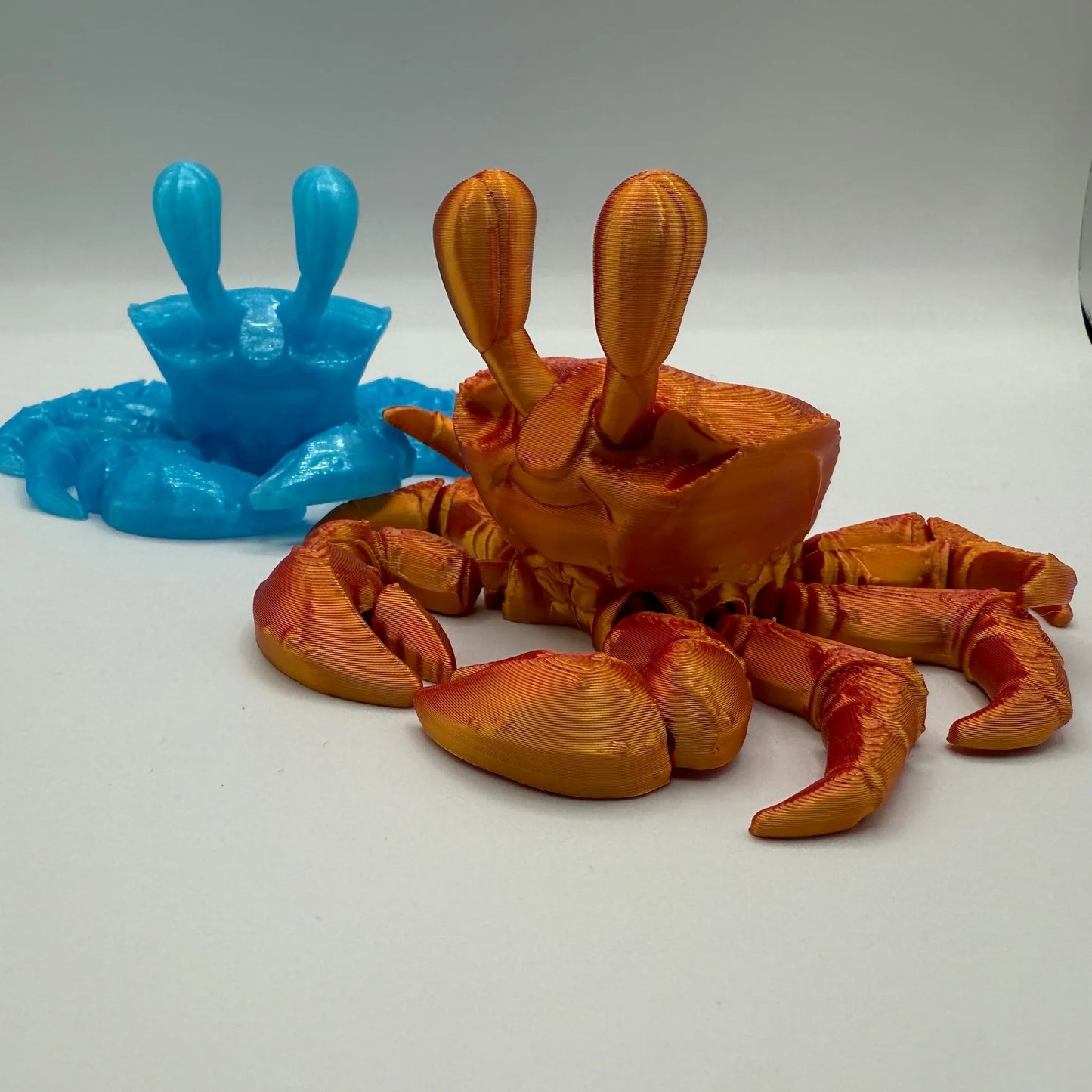 3D printed articulated Crab - - The Puntique