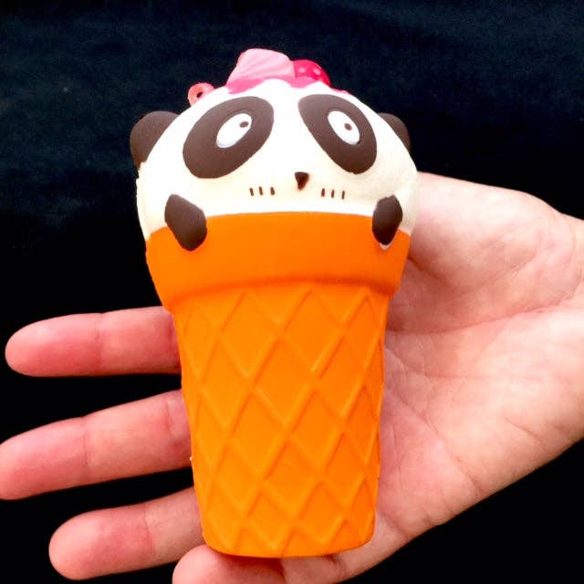 Panda Ice Cream Cone Squishy - - The Puntique