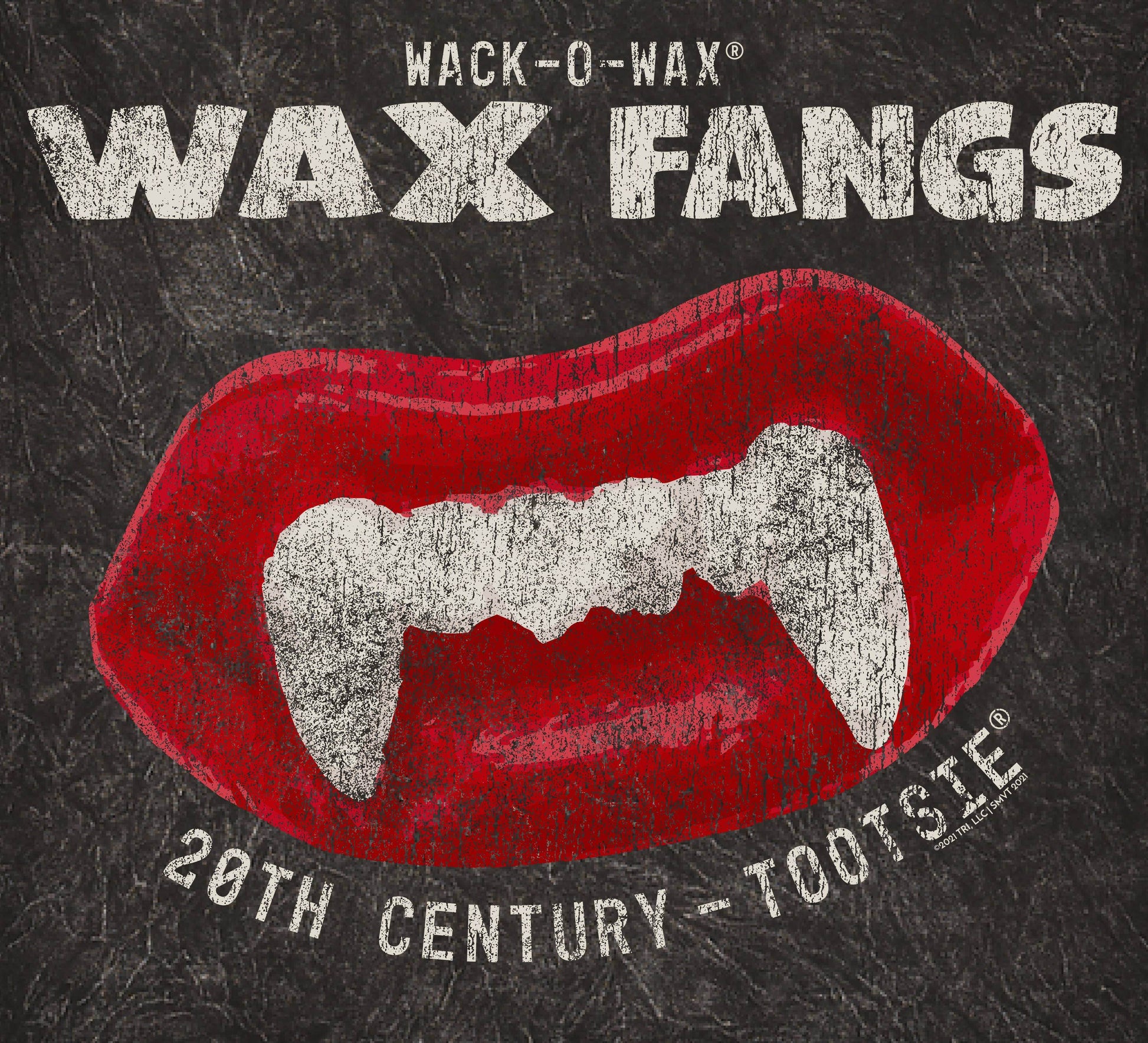 Wax FANGS Tee | Wack-O-Wax Grunge Tee, T-Shirt - - The Puntique