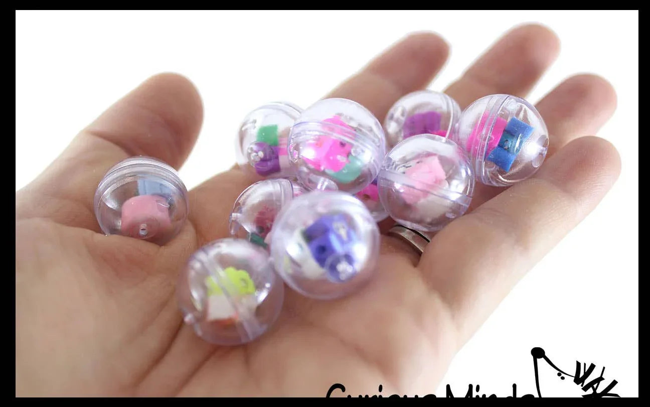 1 Tiny Gumball Machine with Capsule Toys - Cute Mini Machine - - The Puntique