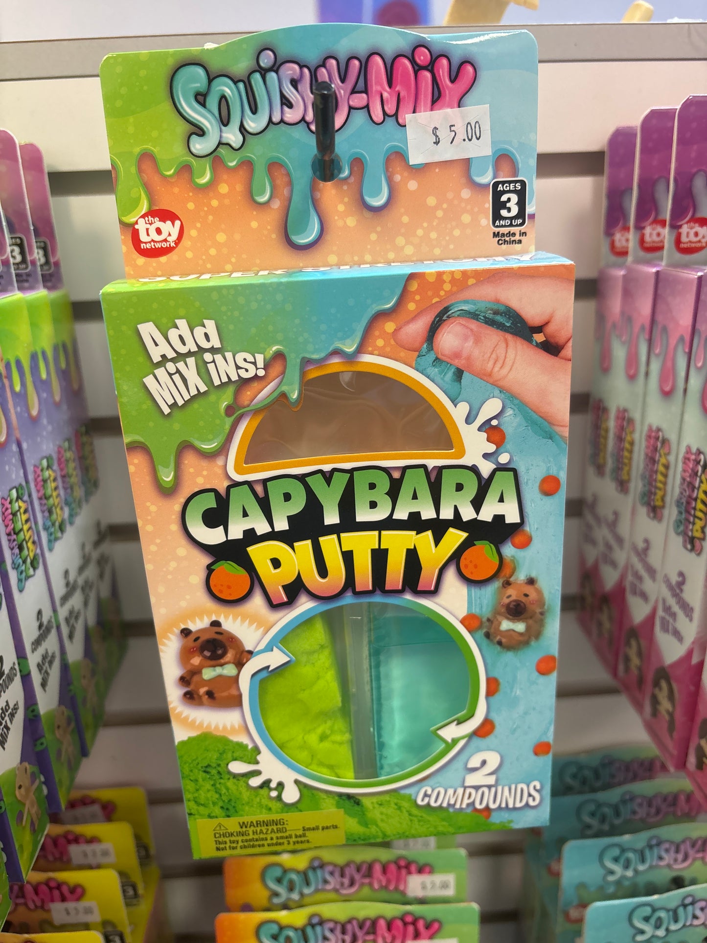 Squishy-Mix Putty Kit - Capybara - The Puntique