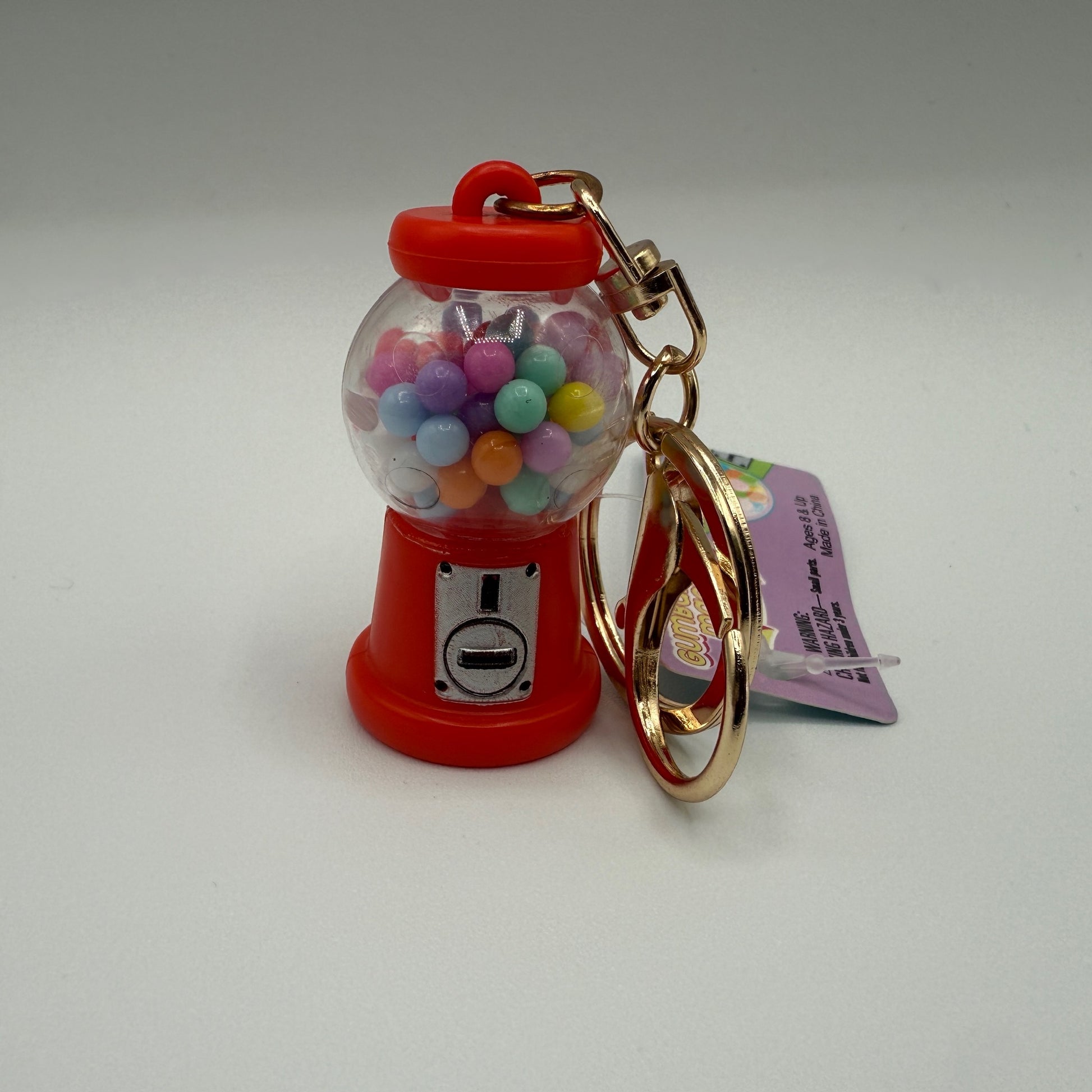 2" Gumball Machine Shaker Clip On - Red - The Puntique