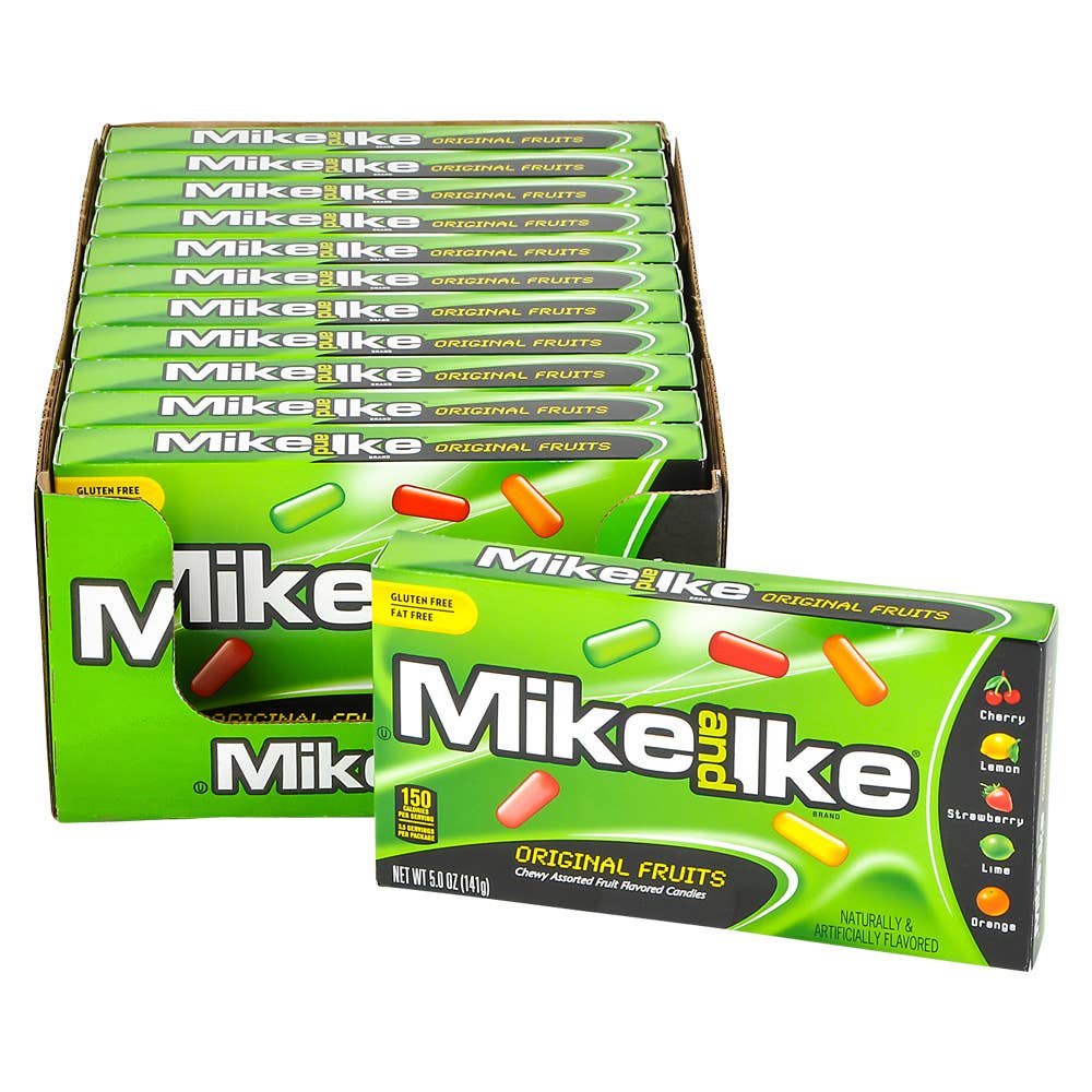 Mike & Ike Theater Box, 4.25oz - - The Puntique