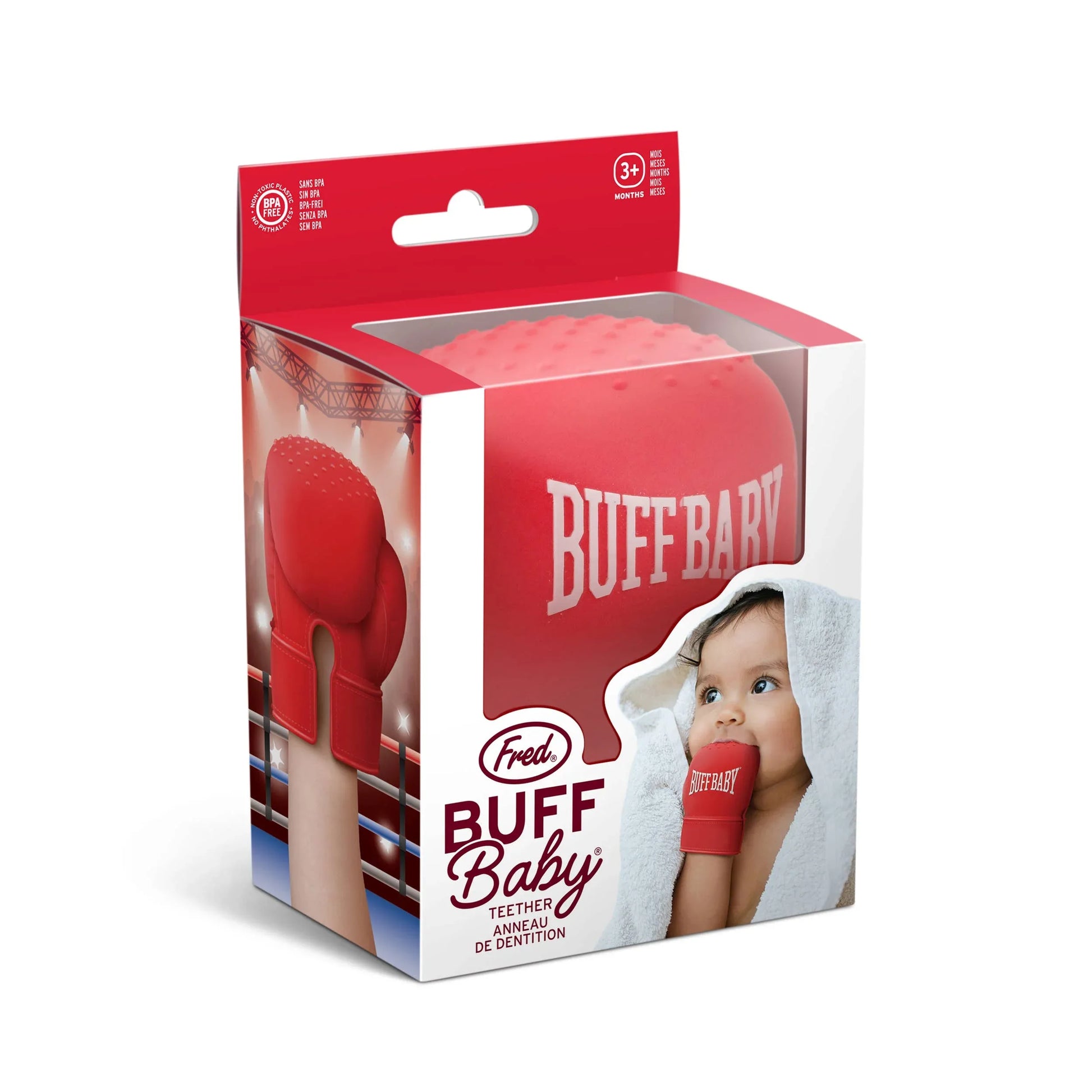 BUFF BABY - Boxing Glove Teething Mitt - - The Puntique