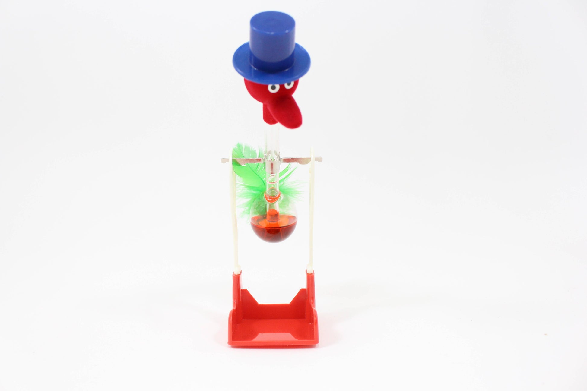 Perpetual Motion Sippy Drinking Bird Desk Toy - - The Puntique